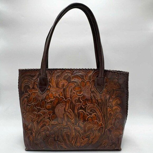 Handbags - Leather Purse Artisan Brown